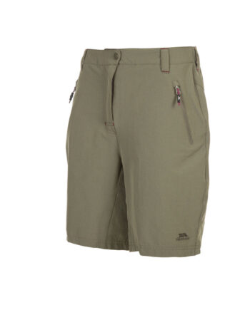 Trespass Brooksy Dame Shorts Grøn Str  Xs