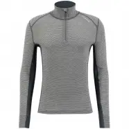 Ulvang Rav 100  Turtle Neck   Zip Ms Fw22 Urban Chic Agate Grey Str    Undertrøje