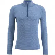 Ulvang Rav 100  Turtle Neck   Zip Ms Indian Teal Smoke Blue Str     Undertrøje