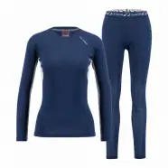 Ulvang Utla Set Ws New Navy Grey Melange Str  Xs Undertrøje