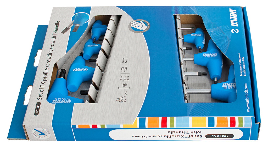 Unior Torx -nøgle Kit T10-t45 Emner