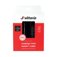Vittoria Dæk Road Rubinoproiv Sort 25-622 700x25c G2foldtp   2xit Cykeldæk