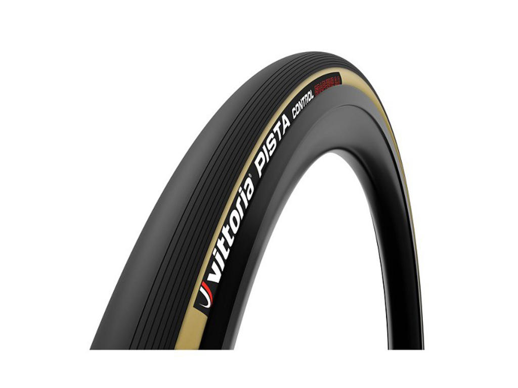 Vittoria Pista Control Track Foldedæk 700x23c  23-622  Sort Brun