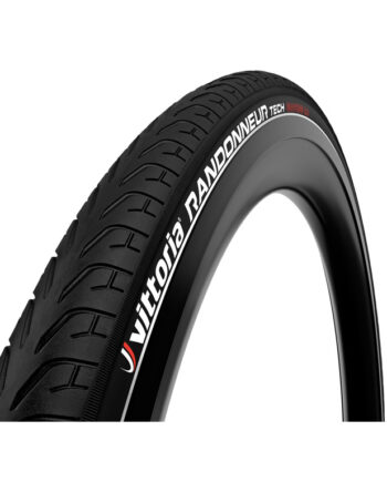 Vittoria Randonneur Tech Double Shield Graphene   Tråddæk 700x35c Sort Refleks