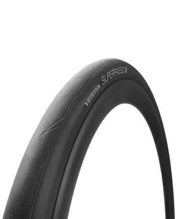 Vredestein Superpasso   Tube Foldedæk Road 700   25c Sort