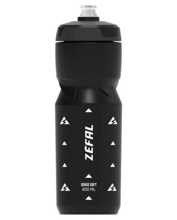 Zéfal Sense Soft Cykelflaske   800 Ml  Sort Sort