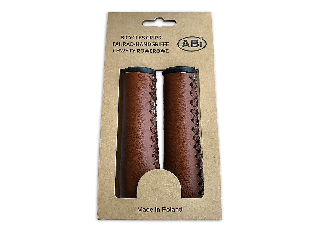 Abi Pvc Læderhåndtag Brun