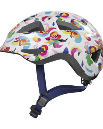 Abus Anuky     White Parrot Børnehjelm Medium  52-57 Cm