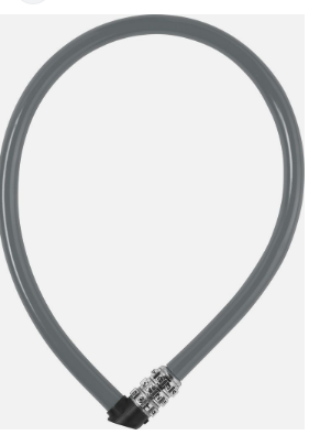 Abus 3406c 55 Kabellås Med Kode Grå