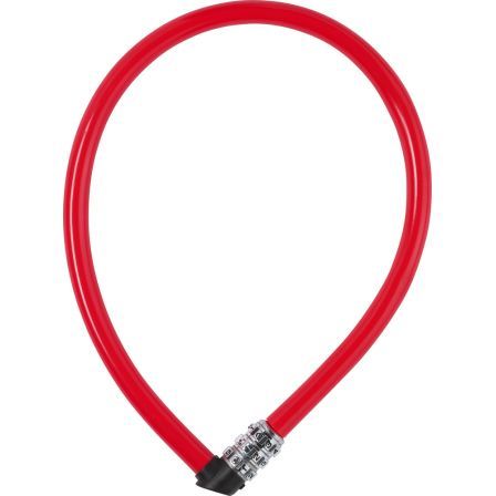 Abus 3406c 55 Kabellås Med Kode Rød
