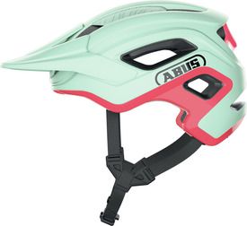 Abus Cliffhanger Iced Mint Cykelhjelm Small  51-55 Cm    Hvid