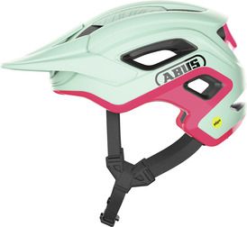 Abus Cliffhanger Mips Iced Mint Cykelhjelm Small  51-55 Cm    Hvid