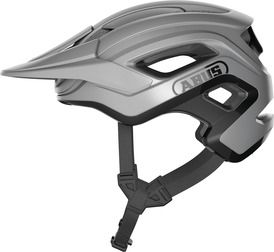 Abus Cliffhanger Ti Silver Cykelhjelm Small  51-55 Cm    Grå