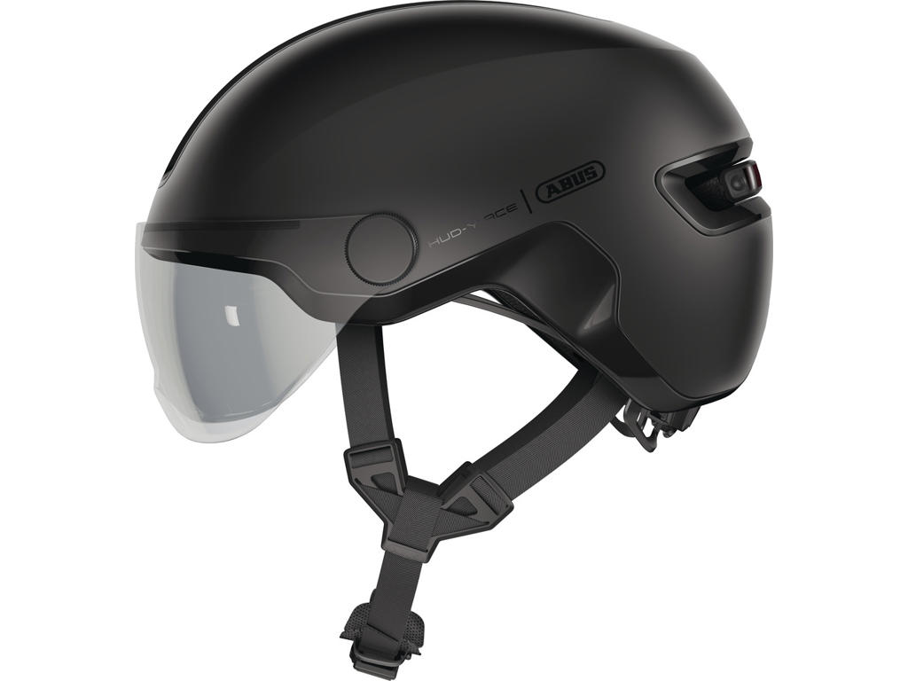 Abus Hud-  Ace Cykelhjelm Mat Sort Str
