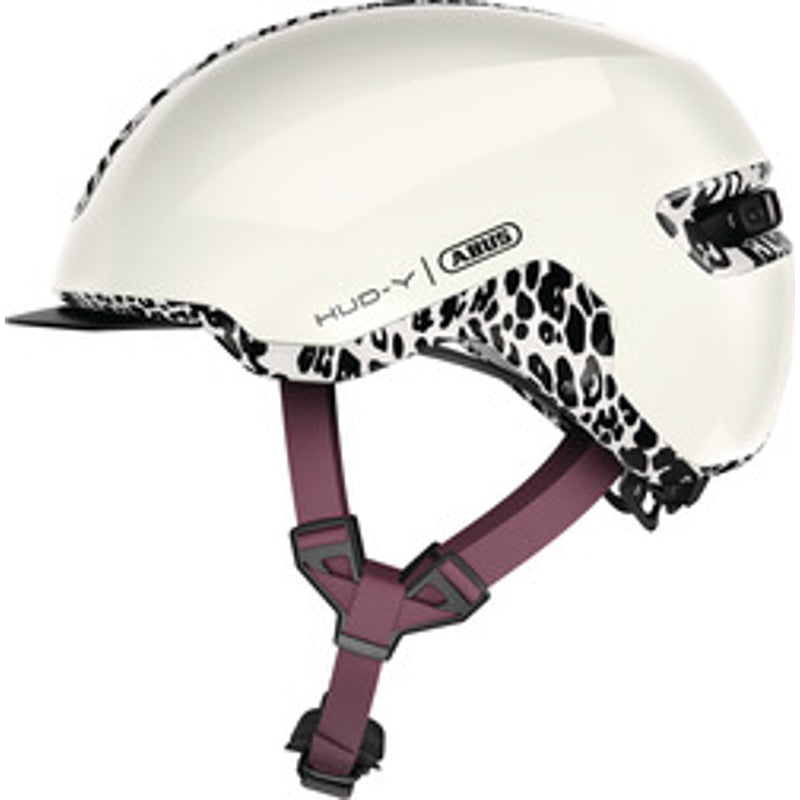 Abus Hud- Leo White Cykelhjelm