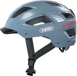 Abus Hyban     Led Signal Glacier Shiny Cykelhjelm Medium  52-58 Cm