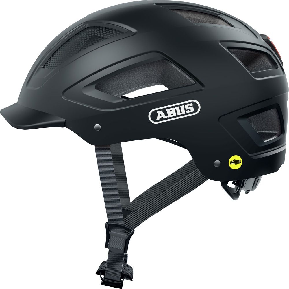 Abus Hyban     Mips Velvet Black Cykelhjelm Large  56-61 Cm    Sort