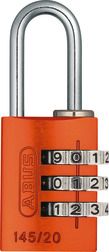 Abus Kodehængelås 145 20   Orange Blister Orange