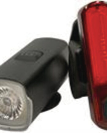 Abus Lygtesæt Luno Genopladelig 400 Lumen   30 Lumen