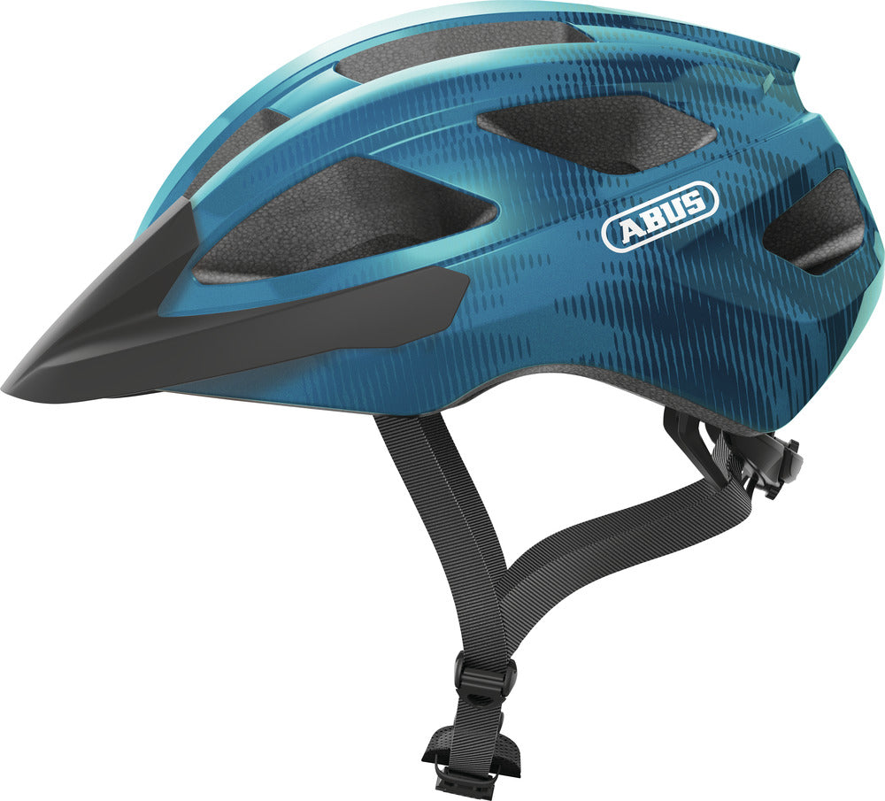 Abus Macator Steel Blue Cykelhjelm Small 51-55 Cm