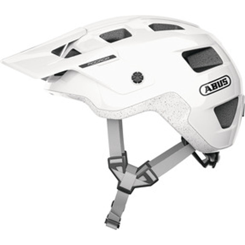 Abus Modrop Alpine White Cykelhjelm
