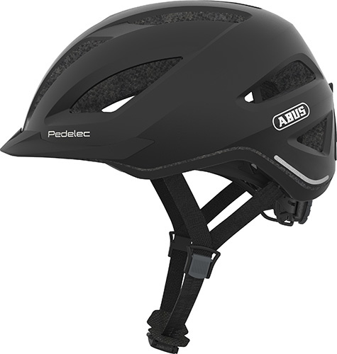 Abus Pedelec Hjelm Led Lys Black Edition Elcykel Hjelm