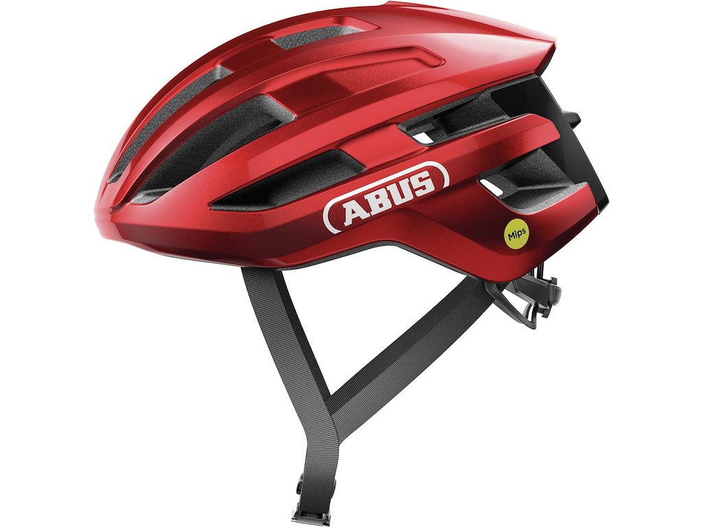 Abus Powerdome Mips Cykelhjelm Blaze Red  Hjelmstørrelse: 57-61 Cm