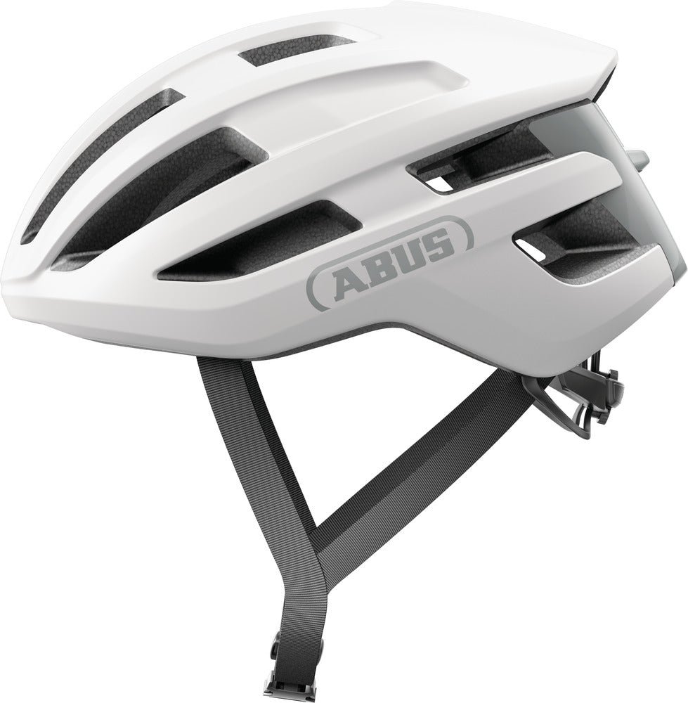 Abus Powerdome Polar White Cykelhjelm Small 51-55 Cm