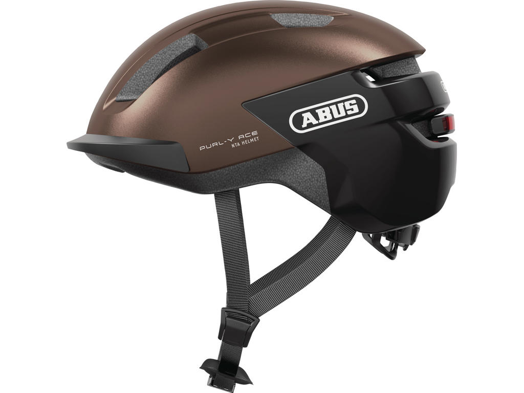 Abus Purl-  Ace Cykelhjelm Str  51-55 Cm Metallic Copper