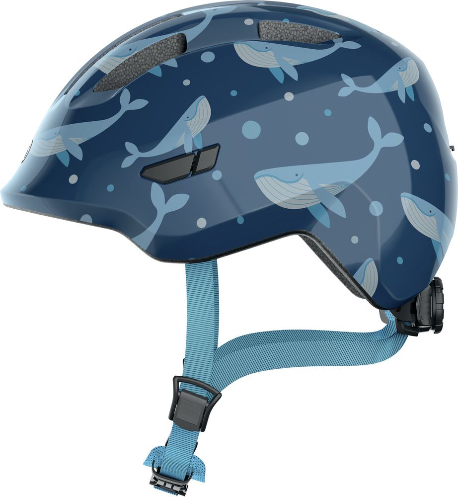 Abus Smiley     Blue Whale Børne Cykelhjelm Small  45-50 Cm