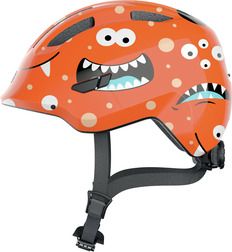 Abus Smiley     Orange Monster Børne Cykelhjelm Small  45-50 Cm