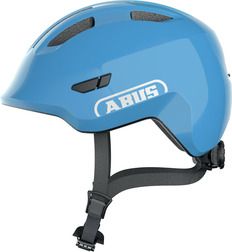 Abus Smiley     Shiny Blue Børne Cykelhjelm Small  45-50 Cm