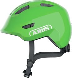 Abus Smiley     Shiny Green Børne Cykelhjelm Small  45-50 Cm