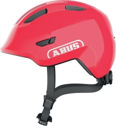 Abus Smiley     Shiny Red Børne Cykelhjelm Small  45-50 Cm