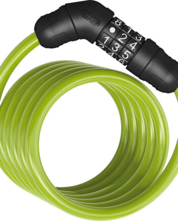 Abus Spirallås 4508 Star Combo Grøn