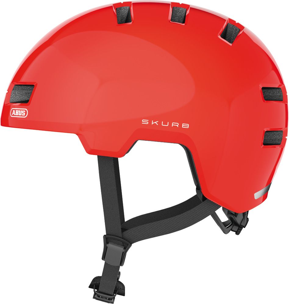 Abus Urban Skurb Signal Orange Cykelhjelm Outlet Small  52-56 Cm