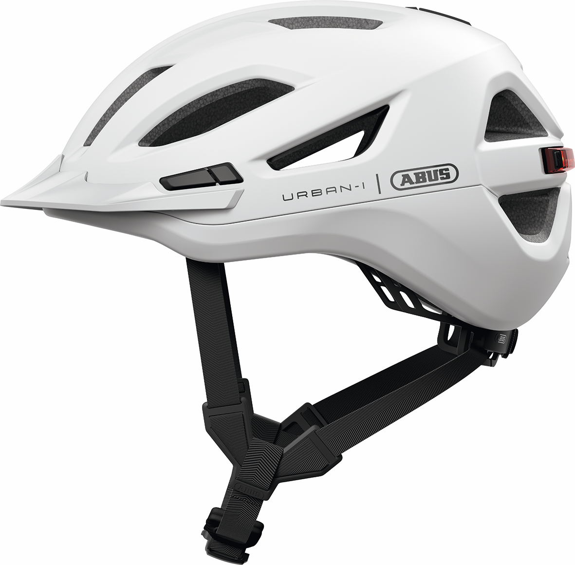 Abus Urban- Ace Polar White Cykelhjelm Small 51-55 Cm