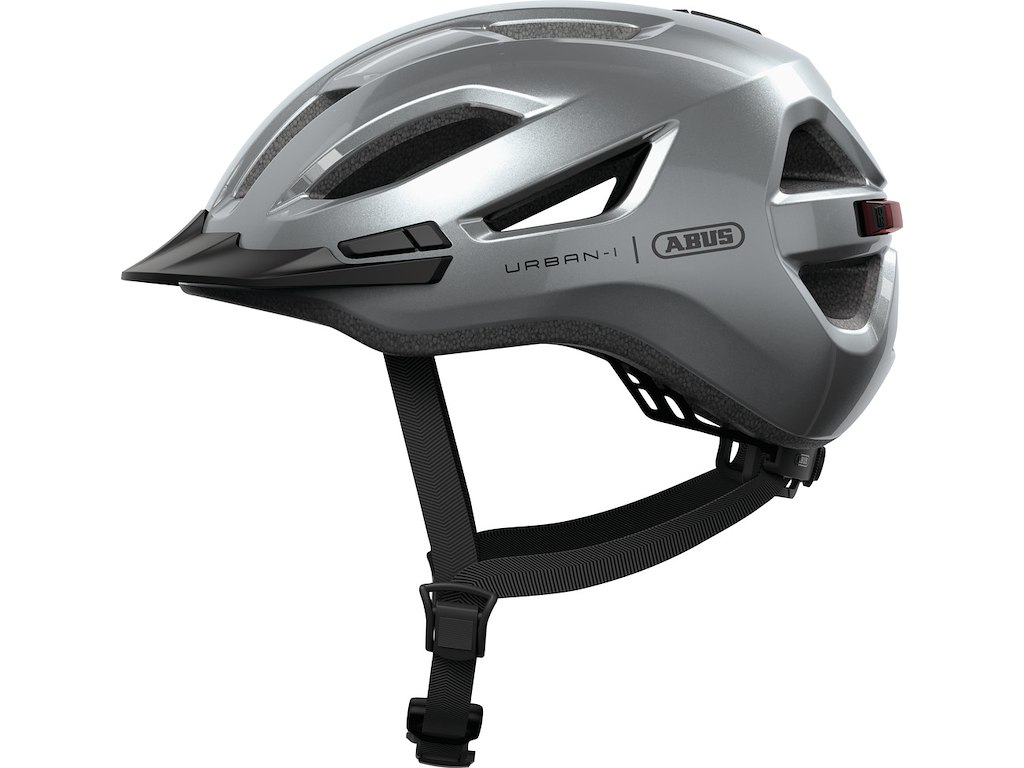 Abus Urban-      Cykelhjelm Graphite Silver