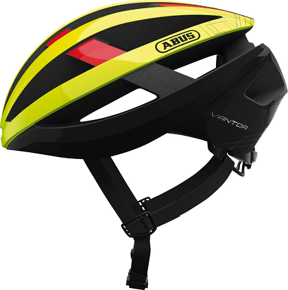 Abus Viantor Neon Yellow Cykelhjelm Outlet Small  51-55 Cm