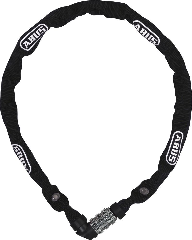 Abus 1200 110 Web-black Kædelås    Kode Sort  110 Cm