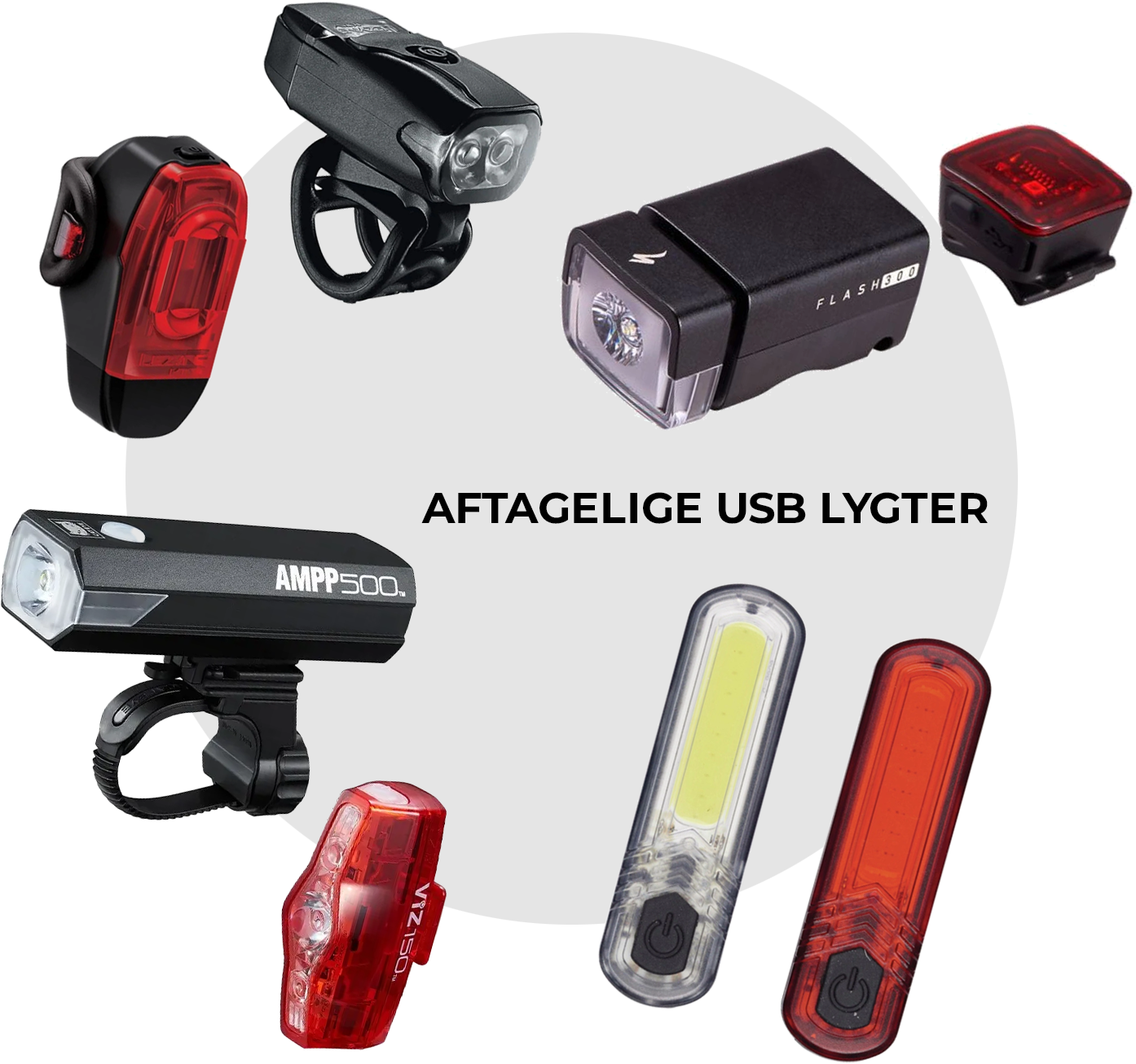 Aftagelige Usb Cykellygter  Vi Vælger For Dig