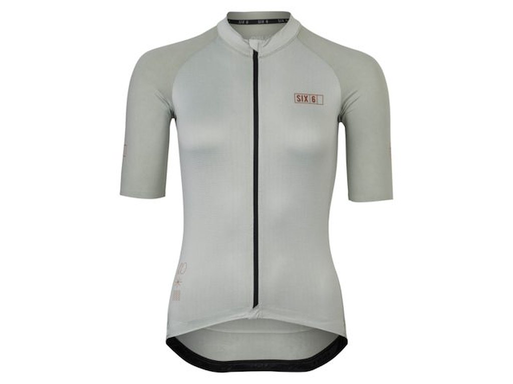 Agu Classic Six6 Cykeltrøje Korteærmer Dame Lysegrøn Str