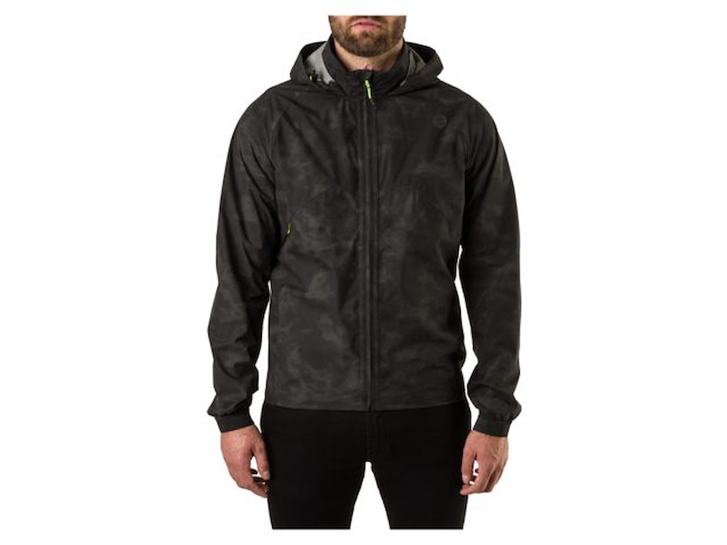 Agu Commuter Compact Rain Jacket  Cykeljakke Herre Reflection Black Str