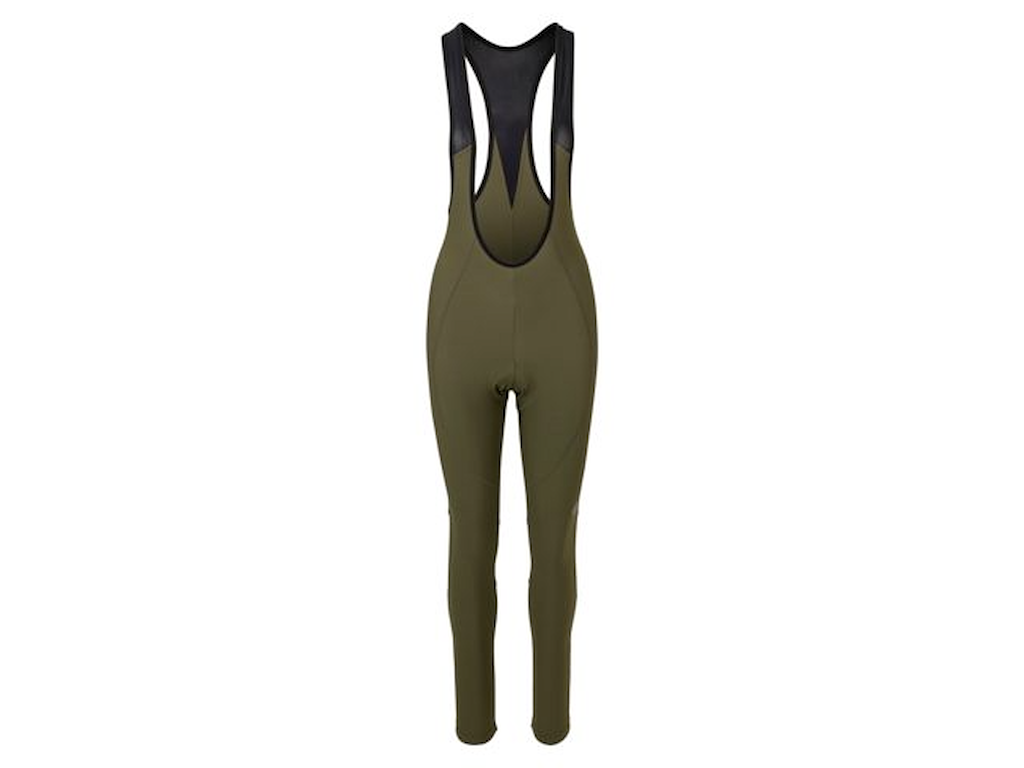 Agu Essential Bibtights Med Pude Army Green Dame  Størrelse: Large