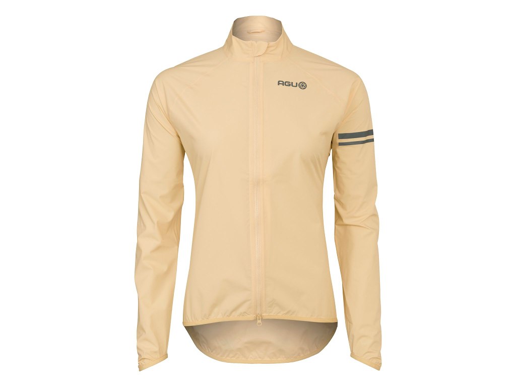 Agu Essential Rain Jacket Cykeljakke Dame Sahara Sand Str