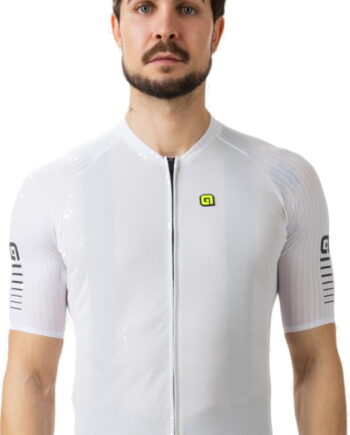Alé Jersey  -ev1 Silver Cooling Hvid