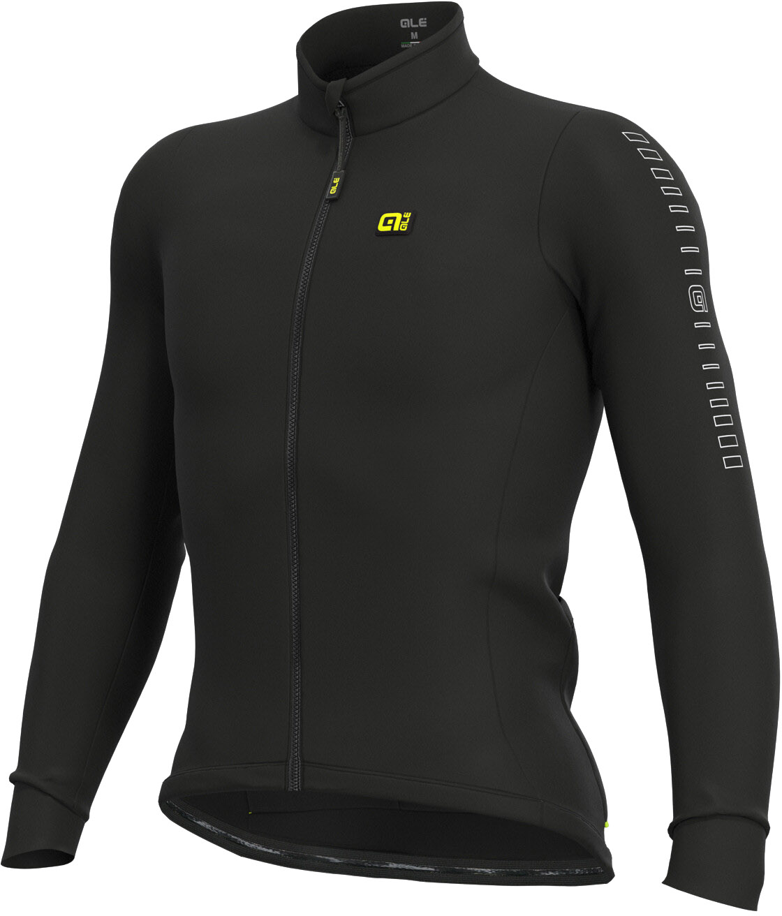 Alé Jersey Solid Fondo Langærmet Sort