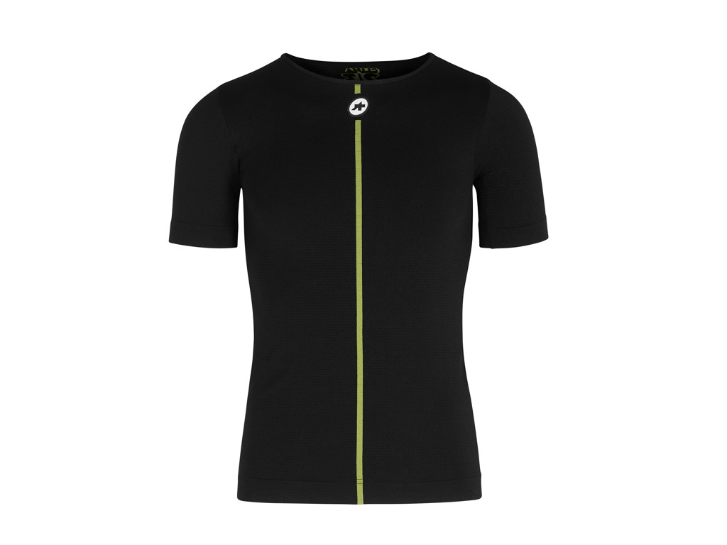 Assos Spring Fall Ss Skin Layer Cykeltrøje     Sort Str