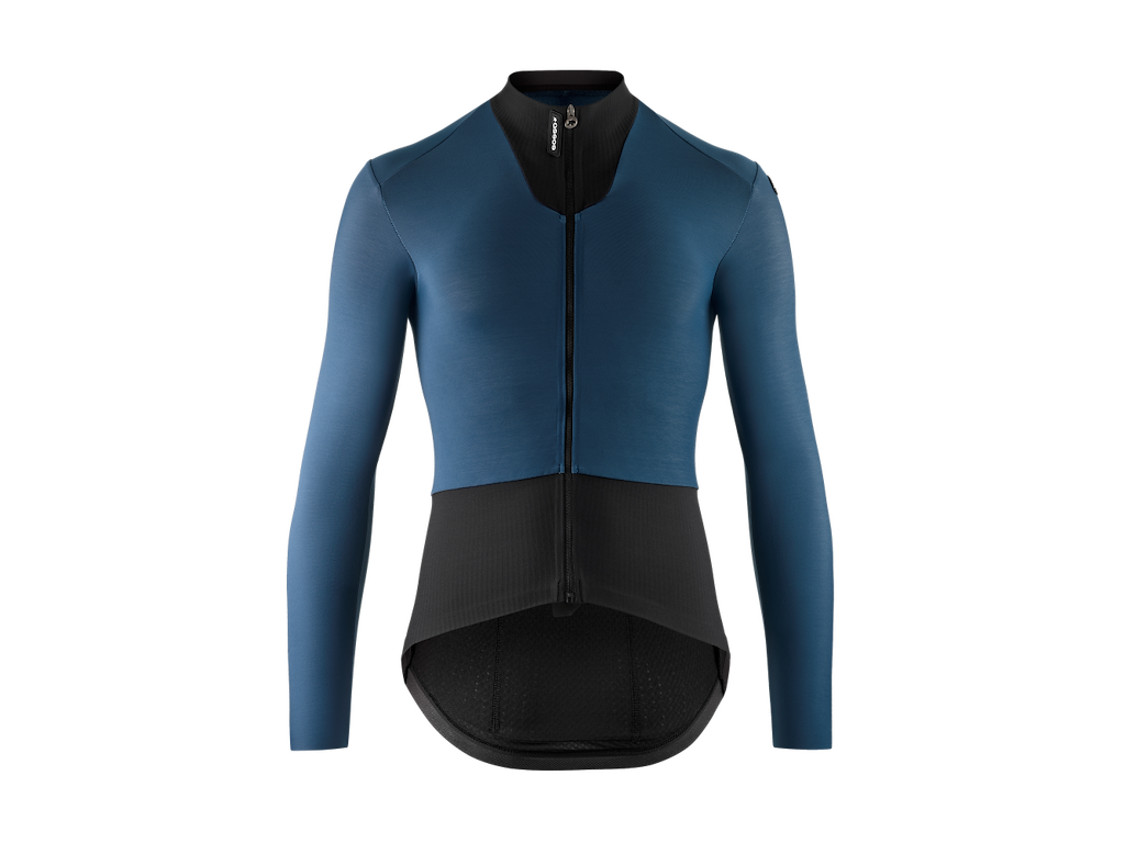 Assos Equipe   Spring Fall Jersey S11 Cykeltrøje Lange ærmer Herre Petrol Blue Xs