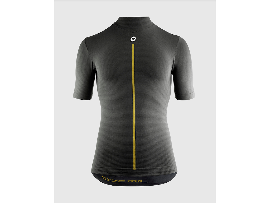 Assos Spring Fall Ss Skin Layer P1 Base Layer Anthracite Grey Str  Ii